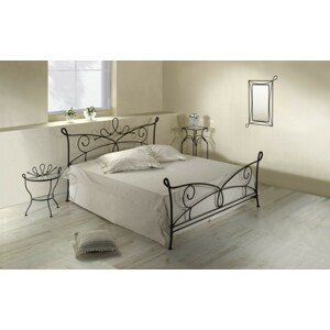 IRON-ART SIRACUSA - elegantní kovová postel 140 x 200 cm, kov