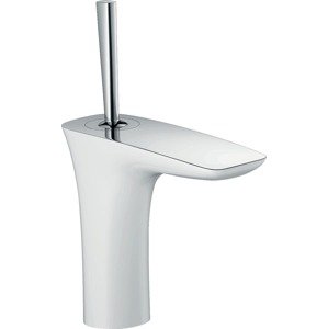 Umyvadlová baterie Hansgrohe PuraVida s clic-clacem bílá/chrom 15070400