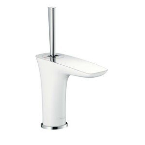 Umyvadlová baterie Hansgrohe PuraVida s clic-clacem bílá/chrom 15075400