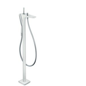 Vanová baterie Hansgrohe PuraVida se sprchovým setem bílá/chrom 15473400