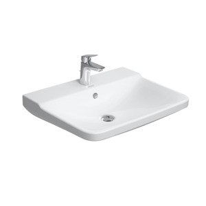 Umyvadlo Duravit P3 Comforts 60x47 cm otvor pro baterii uprostřed 2331600000