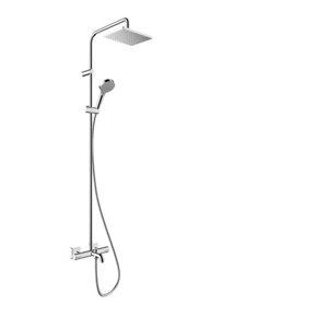 Sprchový systém Hansgrohe Vernis Shape na stěnu s termostatickou baterií chrom 26098000