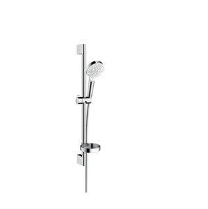 Sprchový set Hansgrohe Crometta na stěnu bez baterie bílá/chrom 26553400