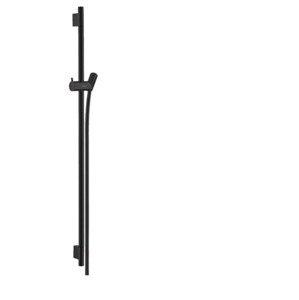 Sprchová tyč Hansgrohe Unica S se sprchovou hadicí matná černá 28631670