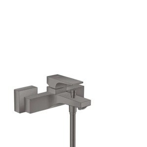 Vanová baterie Hansgrohe Metropol bez sprchového setu 150 mm kartáčovaný černý chrom 32540340