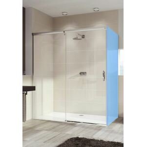 Sprchové dveře 140x200 cm levá Huppe Aura elegance chrom lesklý 401416.092.322.730