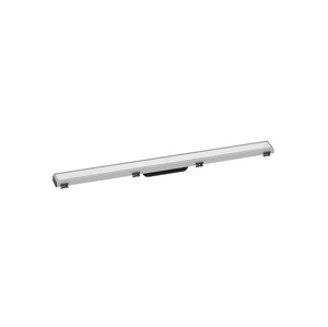 Sprchový žlab Hansgrohe RainDrain Match 85,5 cm nerez matná bílá mat 56040700