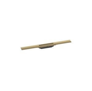 Sprchový žlab Hansgrohe RainDrain Flex 70 cm nerez kartáčovaný bronz 56043140