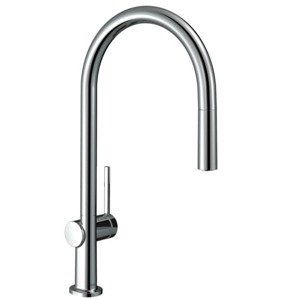 Dřezová baterie Hansgrohe Talis s vytahovací sprškou chrom 72803000