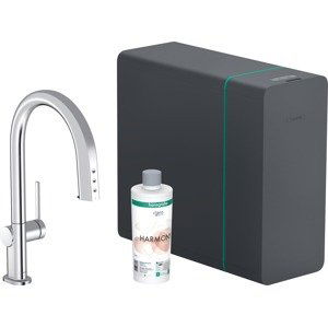 Dřezová baterie Hansgrohe Aqittura bez výpusti chrom 76836000