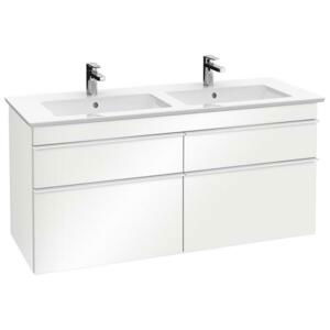 Koupelnová skříňka pod umyvadlo Villeroy & Boch Venticello 125,3x50,2x59 cm bílá mat A93002MS