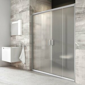 Sprchové dveře 150x190 cm Ravak Blix chrom matný 0YVP0U00ZG