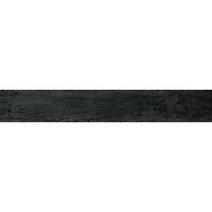 Dlažba Cir Charwood carbon 6,5x40 cm mat / lesk CHARW40CA