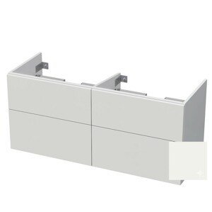 Koupelnová skříňka pod umyvadlo Naturel Ratio 120x61,5x40 cm bílá lesk CU120D4Z56PU.9016G