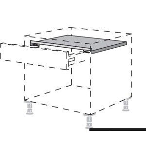 Dno pod indukční desku pro skříňku 90cm DBKI90