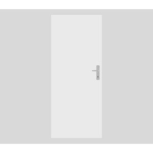 Protipožární interiérové dveře Naturel Technické levé 80 cm bílá DPOBCPL80L