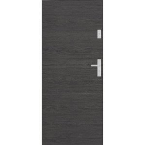 Protipožární interiérové dveře Naturel Technické pravé 80 cm dub šedý ryf DPODSR80P