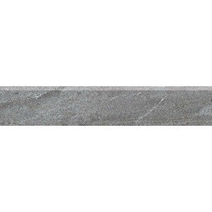 Sokl Rako Quarzit tmavě šedá 8,5x45 cm mat DSAPM738.1