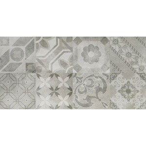 Dekor Dom Entropia silver 30x60 cm mat DUT34MD