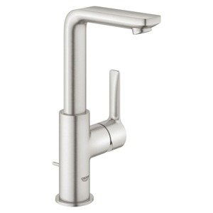 Vysoká umyvadlová baterie Grohe Lineare s výpustí supersteel 23296DC1