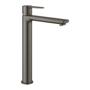 Vysoká umyvadlová baterie Grohe Lineare bez výpusti kart. hard graphite 23405AL1