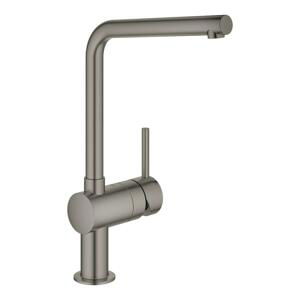 Dřezová baterie Grohe Minta s otočným raménkem kartáčovaný Hard Graphite 31375AL0