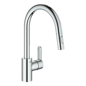 Dřezová baterie Grohe Eurostyle Cosmopolitan s vytahovací sprškou chrom 31482003