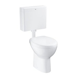 Wc kombi komplet Grohe BAU-CERAMIC alpská bílá zadní odpad 39560000