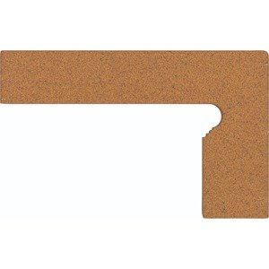 Sokl k florentinské schodovce Gresan Albarracin pravý 40x25 cm mat GRASCSKFP4230