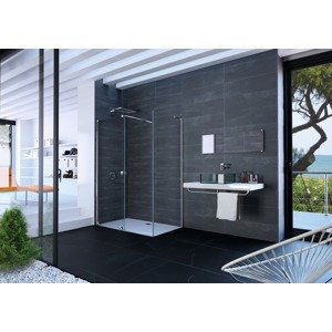 Sprchová zástěna walk-in / dveře 110x80 cm Huppe Xtensa HUPPEX11080L