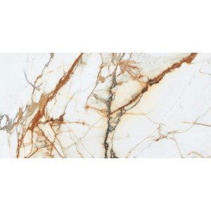 Dlažba Kale Royal Marbles calacatta macchia vecchia 60x120 cm lesk MPBR585