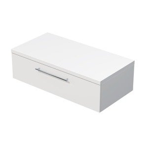 Koupelnová skříňka pod umyvadlo na desku Naturel Ratio 100x29,6x50 cm bílá mat ND1001Z26.A3416