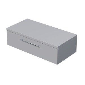 Koupelnová skříňka pod umyvadlo na desku Naturel Ratio 100x29,6x50 cm šedá mat ND1001Z26.A5866