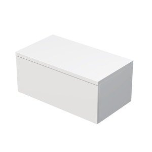 Koupelnová skříňka pod umyvadlo na desku Naturel Ratio 90x39,6x50 cm bílá mat ND901Z36PU.A3416