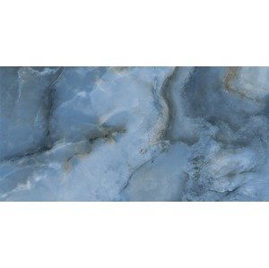 Dlažba Geotiles ONI blue 60x120 cm lesk ONI612BL