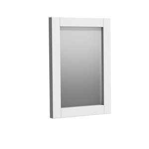 Zrcadlo Naturel Ratio 50x70 cm bílá lesklá RAMZR.50.9016G