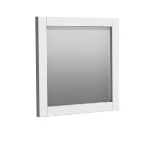 Zrcadlo Naturel Ratio 70x70 cm bílá matná RAMZR.70.9016M