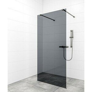 Sprchová zástěna Walk-in 110 cm SAT v barvě profilu Gun metal SATBWI110KSZAVGM