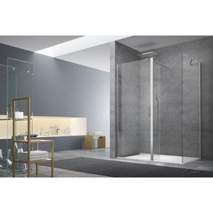 Sprchová zástěna Walk-in 120x90 cm SAT SATBWI12090PRROZ