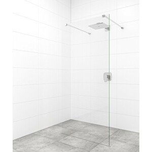 Sprchová zástěna Walk-in 120 cm SAT v barvě profilu chrom SATBWI120MRZAV