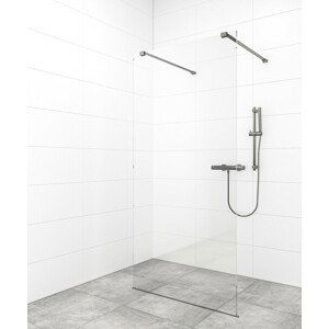 Sprchová zástěna Walk-in 120 cm SAT v barvě profilu Gun metal SATBWI120ZAVGM