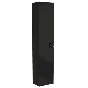 Koupelnová skříňka vysoká Kolo Twins 35x180 cm černá mat SIKONKOTWVSCM