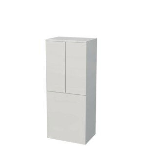 Koupelnová skříňka vysoká Naturel Ratio 50x122x35 cm bílá mat SS502DKPU9016M