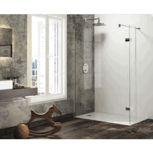 Sprchová zástěna walk-in 100 cm Huppe Solva pure ST3603.092.322