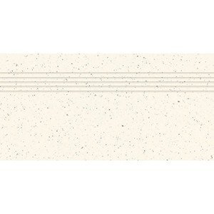 Schodovka Rako Taurus Granit bílá 30x60 cm mat TCPSE060.1