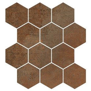 Mozaika Dom Urbanica Corten 35x37,5 cm mat URM50E