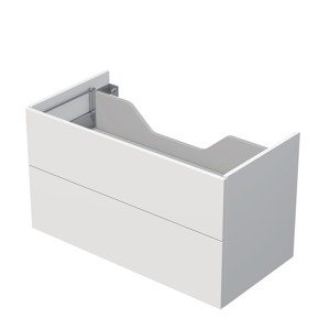 Koupelnová skříňka pod desku se 2 zásuvkami Naturel Ratio 100x56x50 cm bílá mat ZB1002Z56PU.A3416