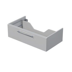 Koupelnová skříňka pod desku s 1 zásuvkou Naturel Ratio 90x26x50 cm šedá lesk ZB901Z26.A2736