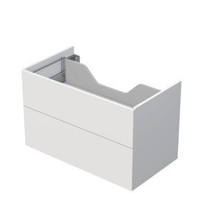 Koupelnová skříňka pod desku se 2 zásuvkami Naturel Ratio 90x56x50 cm bílá mat ZB902Z56PU.A3416