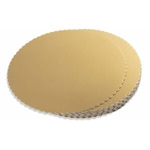 Dortová podložka zlatá kruh 40 cm - Artigian